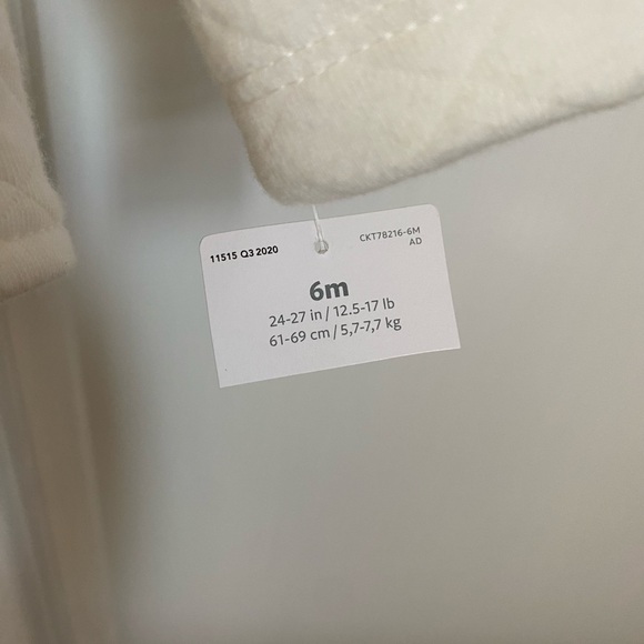 Carter’s Baby Girl Coat - Picture 2 of 2